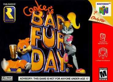 10. Conker’s Bad Fur Day