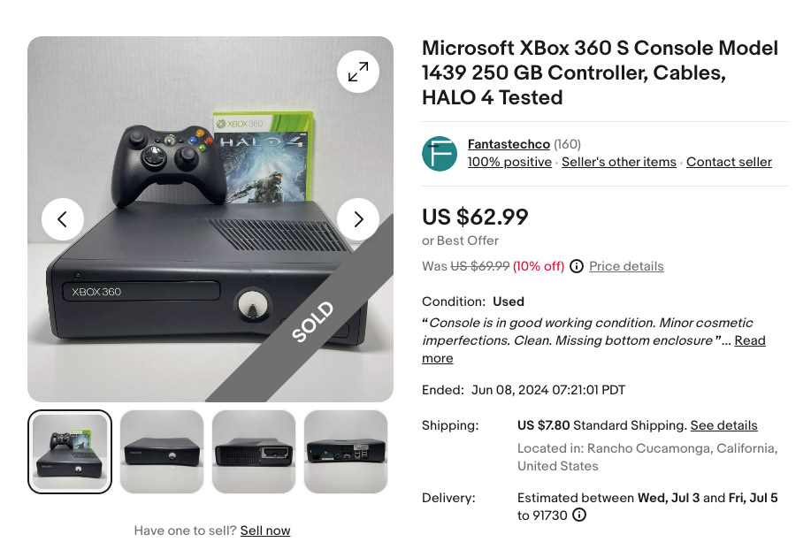 Sell My Used Video Games on eBay